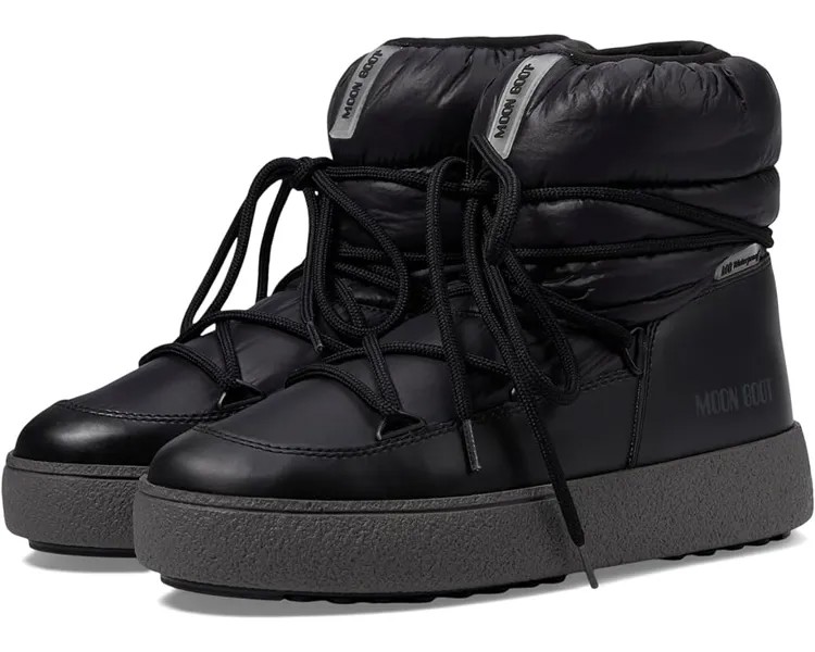 Ботинки MOON BOOT Ltrack Low Nylon WP, черный