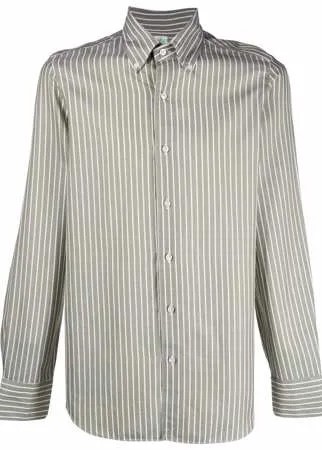 Finamore 1925 Napoli полосатая рубашка на пуговицах