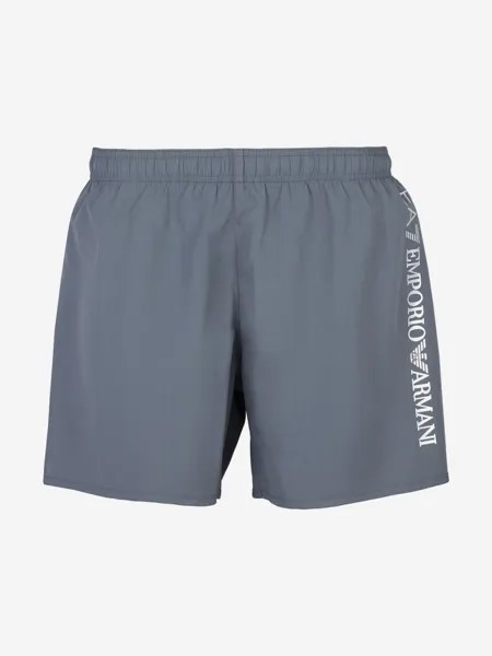 Шорты мужские EA7 Men's Woven Boxer, Серый