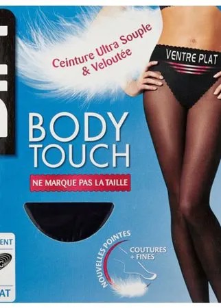 Колготки DIM Body Touch Ventre Plat 20 den, размер 2, noir (черный)