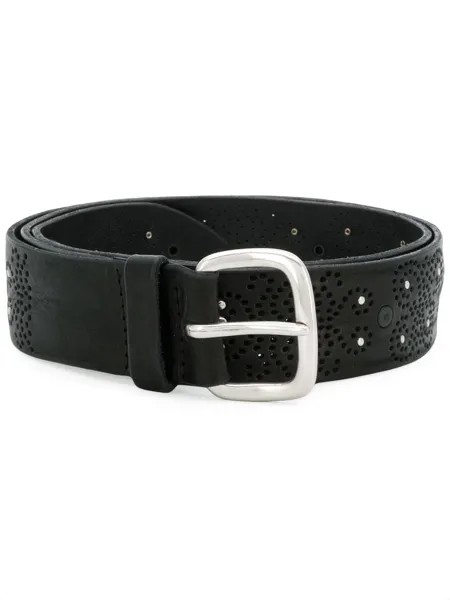 Orciani perforated buckle belt
