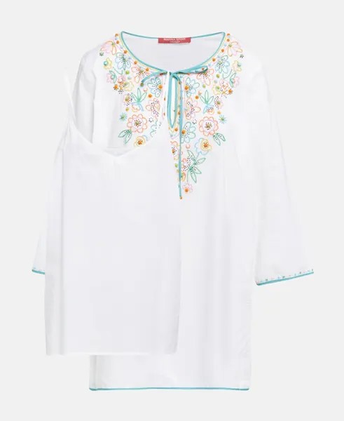 Рубашка блузка Marina Rinaldi, белый