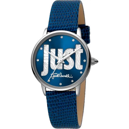 Наручные часы Just Cavalli Logo JC1L116L0015, синий, серебряный