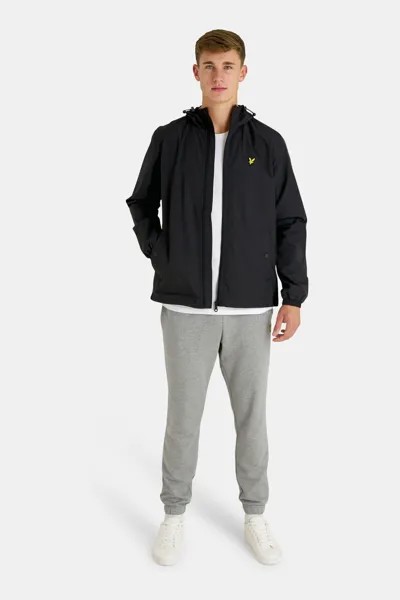 Легкая куртка с капюшоном Lyle & Scott, черный