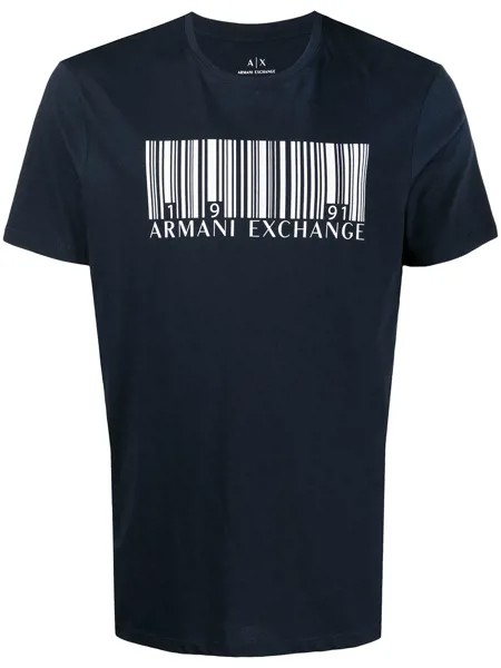 Armani Exchange футболка с логотипом