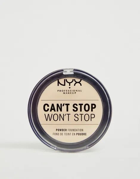 Крем-пудра NYX Professional Makeup Can't Stop Won't Stop-Бежевый
