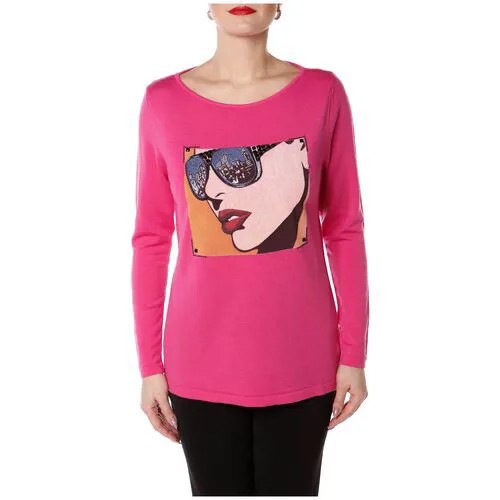 Пуловер, LE_FATE, розовый, Арт. LF2116B_233 (48)