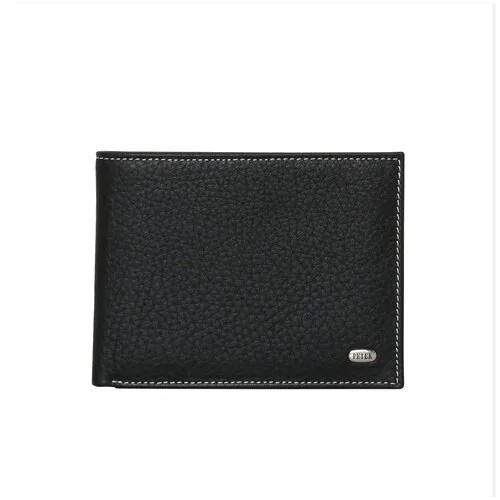 Портмоне Petek 1855 112.46D.KD1, фактура зернистая, черный