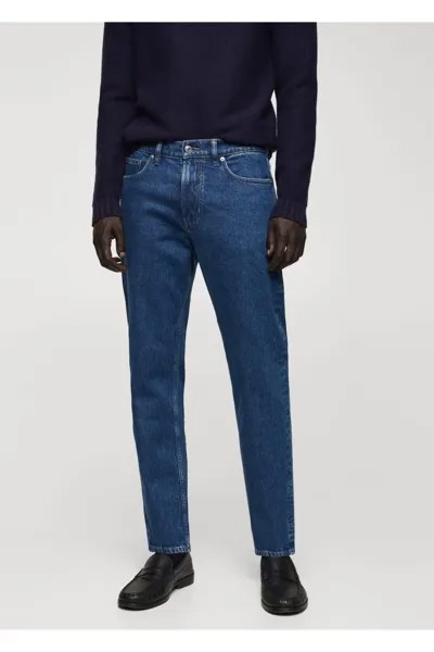 Укороченные джинсы I Model Tapered Mango, синий