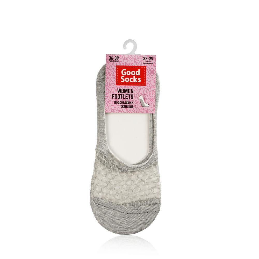 Следки женские Good Socks серые 23-25