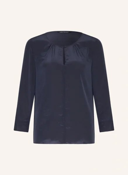 Блузка-рубашка Luisa Cerano, синий