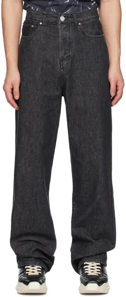 Черные свободные джинсы Han Kjobenhavn