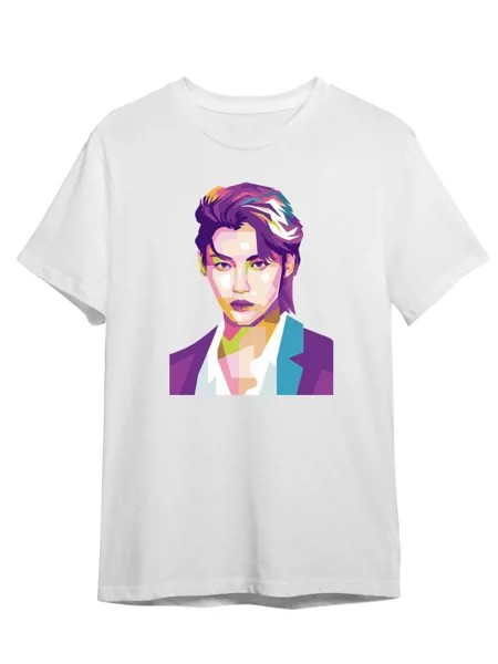 Футболка унисекс Каждому Своё Stray Kids/K-Pop/Корея MGSK7 белая 2XL