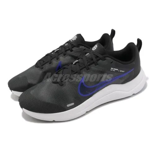 Мужская спортивная обувь Nike Downshifter 12 антрацитовый синий белый DD9293-005