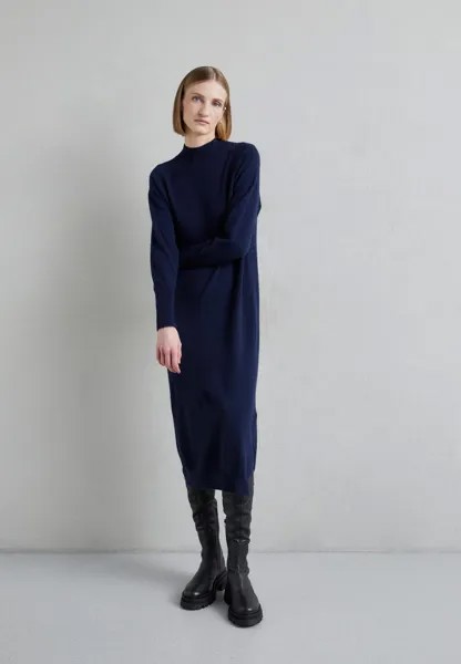 Платье из джерси CASHMERE DRESS KNITID, синий
