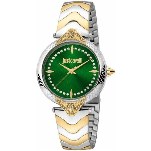 Наручные часы Just Cavalli, золотой, зеленый