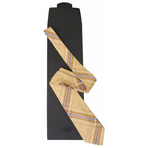 Оригинальный молодежный песочный галстук GianFranco Ferre 54143
