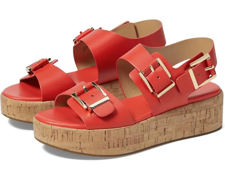 Туфли MICHAEL Michael Kors Colby Flatform Sandal, цвет Spiced Coral