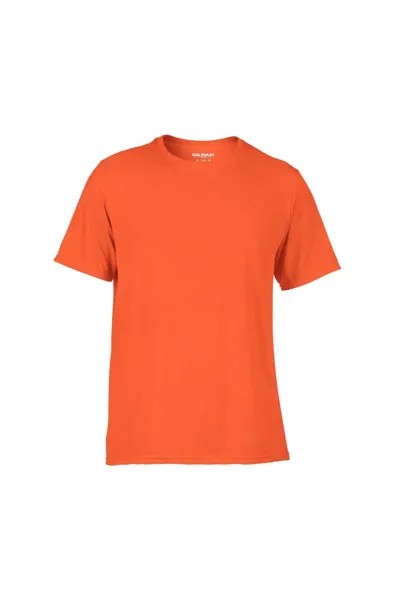 Спортивная футболка с короткими рукавами Core Performance Gildan, оранжевый
