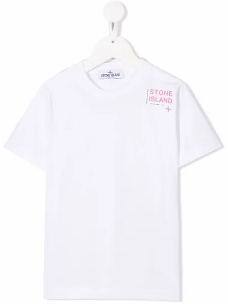 Stone Island Junior logo-print T-shirt