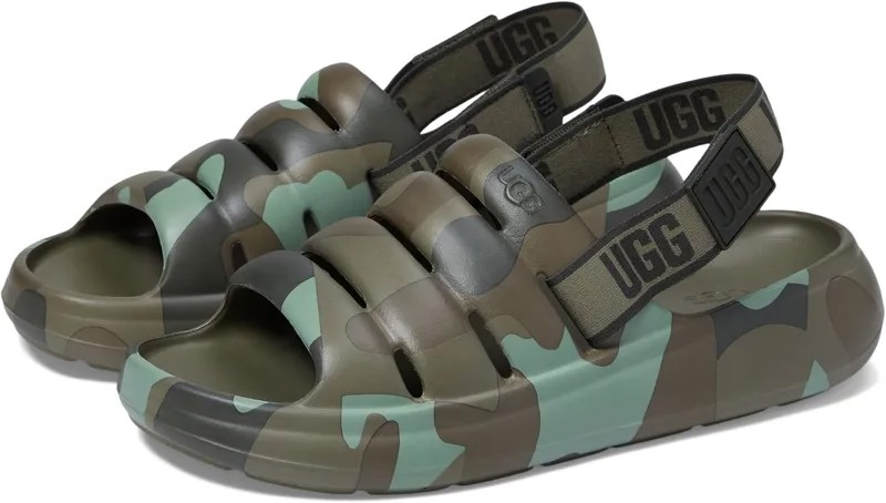 Сандалии Sport Yeah Camopop UGG, цвет Moss Green