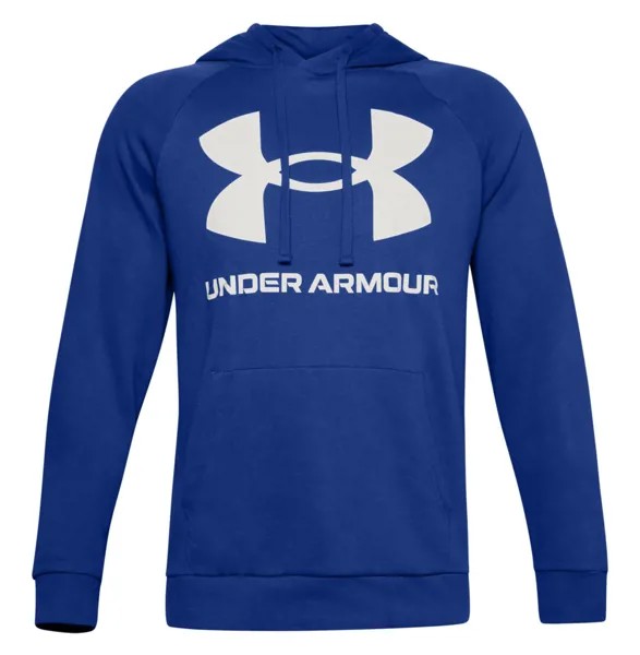 Толстовка мужская Under Armour Rival Fleece Big Logo HD фиолетовая M