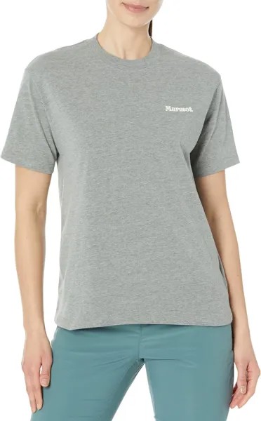 Футболка Marmot Sunshine Tee Short Sleeve, цвет Charcoal Heather