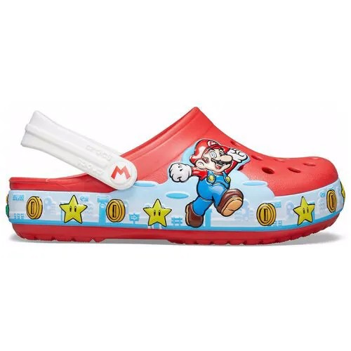 Сандалии Детские Crocs Crocsfl Super Mario Lights Cgk Flame (Us:c11)