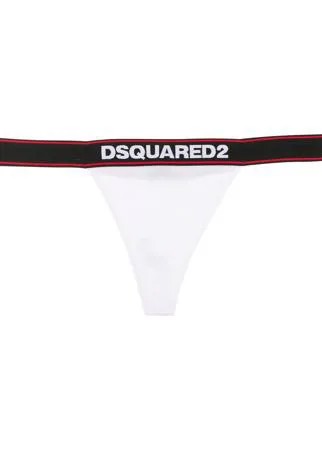 Dsquared2 трусы-стринги с логотипом