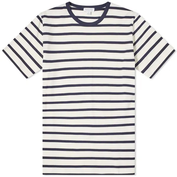 Футболка Sunspel Breton Stripe Tee