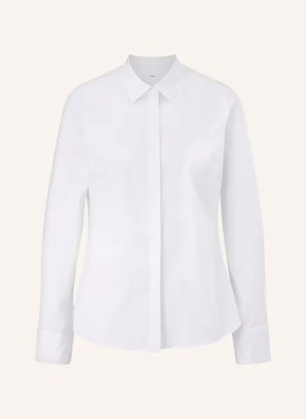 Рубашка блузка s.Oliver BLACK LABEL, белый