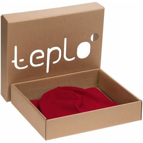 Шапка teplo, размер 56/60, красный