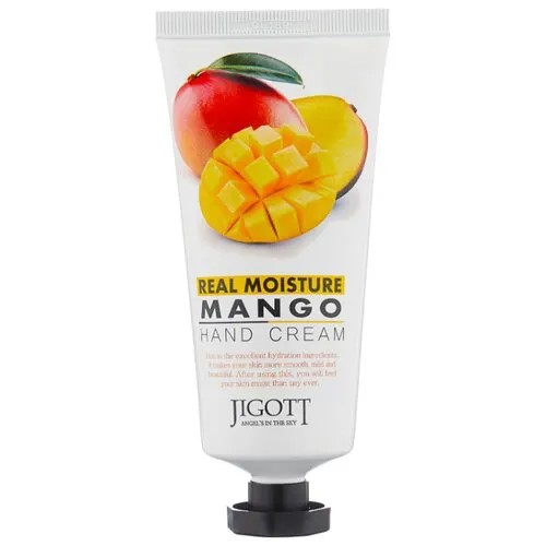 Крем для рук Jigott Real moisture с экстрактом манго 100 мл