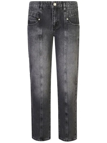 Just Cavalli джинсы, украшенные змеями, черный