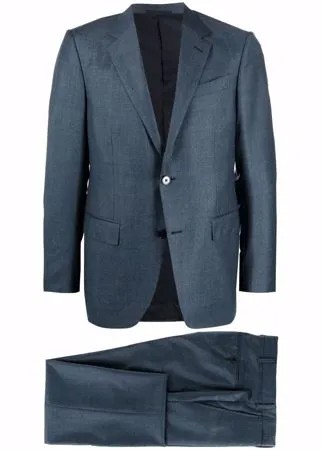 Ermenegildo Zegna шерстяной костюм с однобортным пиджаком