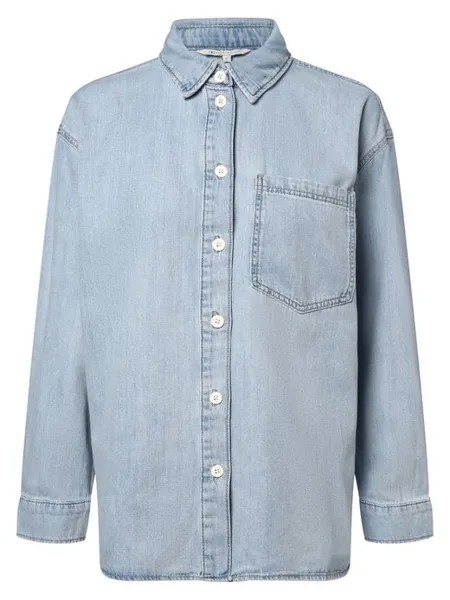 Джинсовая блузка Tom Tailor Denim, серый