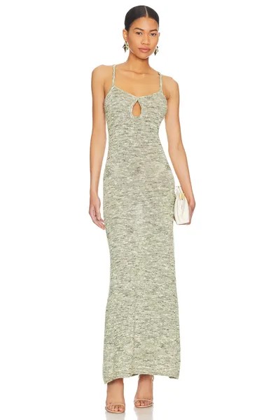 Платье макси Bec + Bridge Willow Knit, цвет Sage Marle