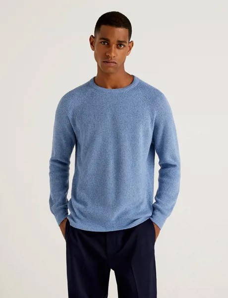 Джемпер мужской United Colors of Benetton 21A_101MU1P20 разноцветный L