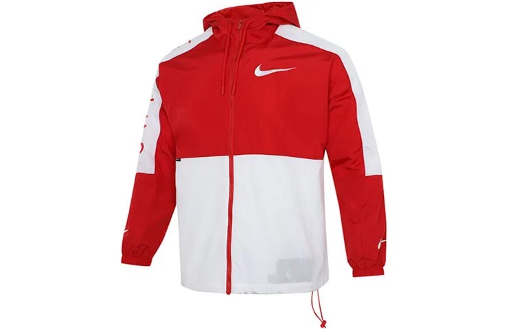 Спортивная куртка SWSH JKT WVN University Red Nike, красный