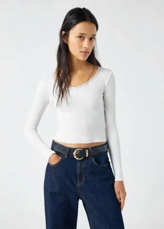 Лонгслив Pull&Bear