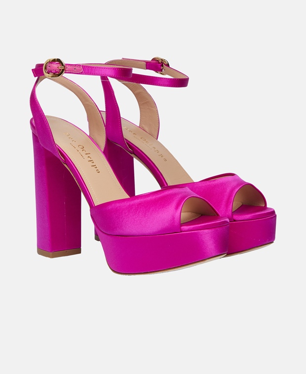 Босоножки на каблуке Dee Ocleppo, розовый