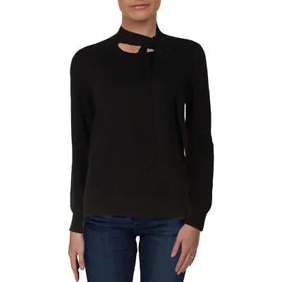 Женский черный колье-чокер Anne Klein из кашемира с подсветкой S BHFO 6745