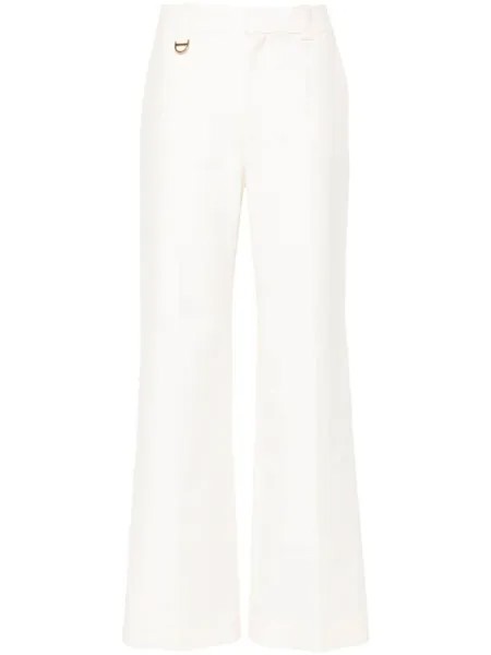 Chloé прямые брюки, белый
