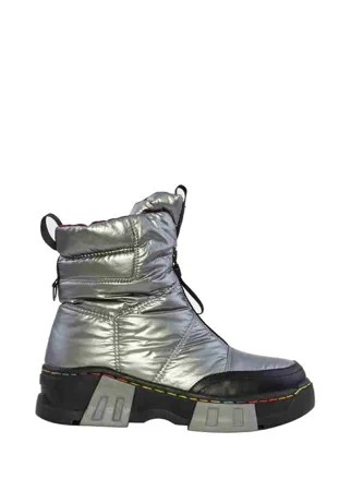 Дутики женские Milana 202238-3-513W серебристые 38 RU