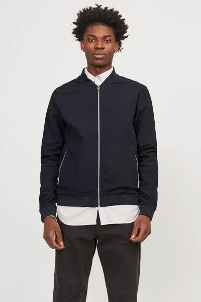 Легкий бомбер Jack & Jones, черный