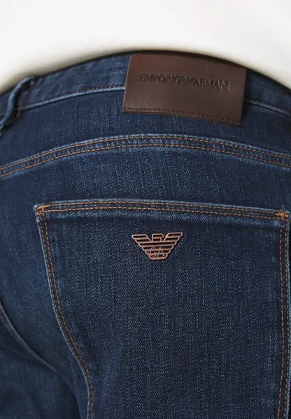 Джинсы слим Pockets Pant Emporio Armani, деним синий