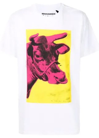 Maharishi футболка Warhol Lunar Ox из органического хлопка