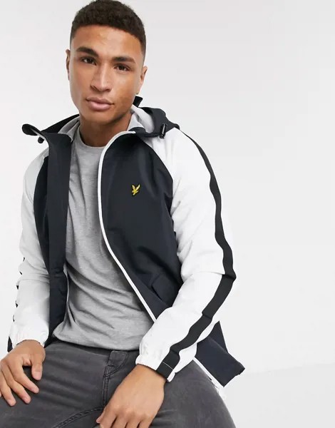 Куртка в стиле колор блок Lyle & Scott-Черный