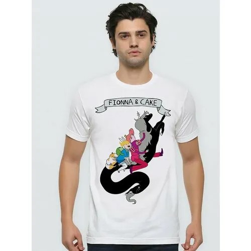 Футболка Design Heroes, размер S, белый