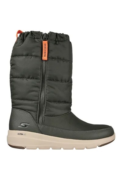 Текстильные ботинки Glacial Ultra Skechers, зеленый